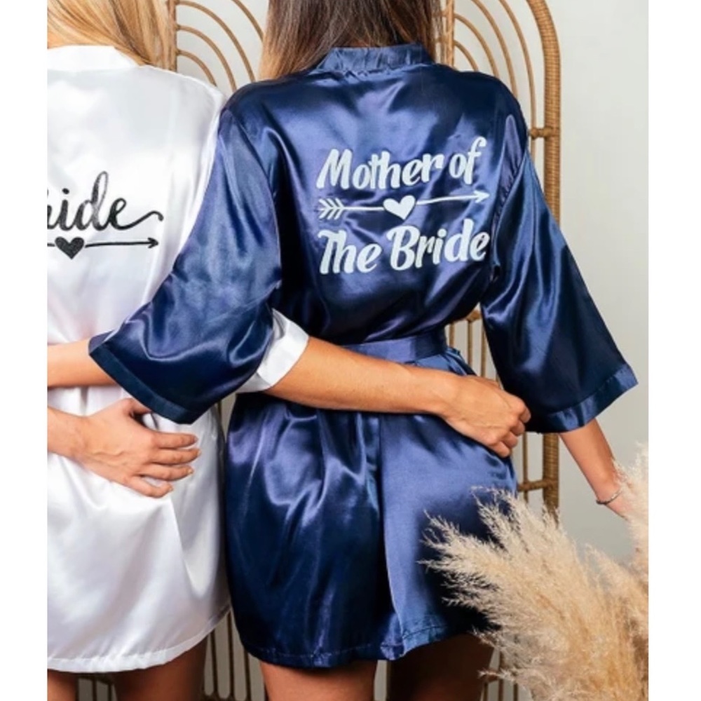 Maid of Honor Silk Robe